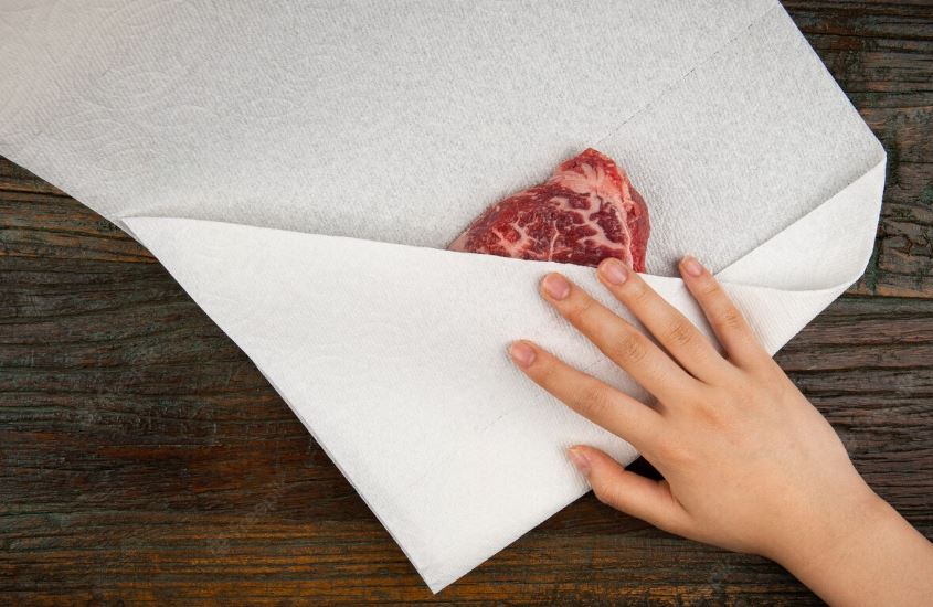 beat your meat in a paper towel rol